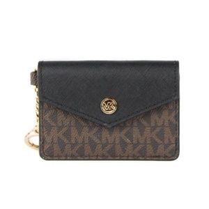 Michael Kors Keychain Ring Card Case Wallet